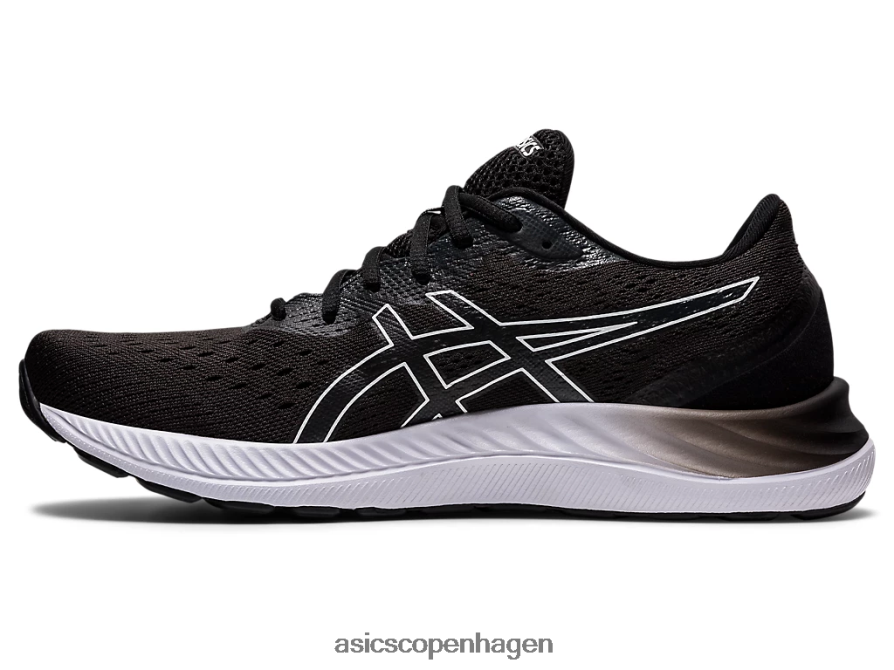 Asics gel-excite 8 sort hvid Z206F61701