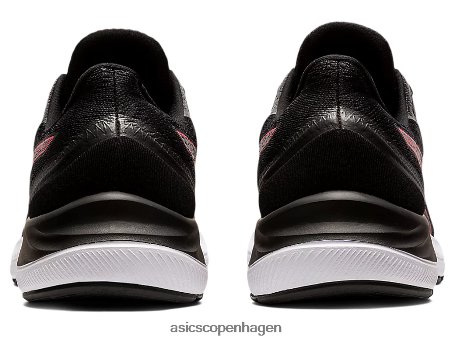Asics gel-excite 8 sort/elektrisk rød Z206F61696