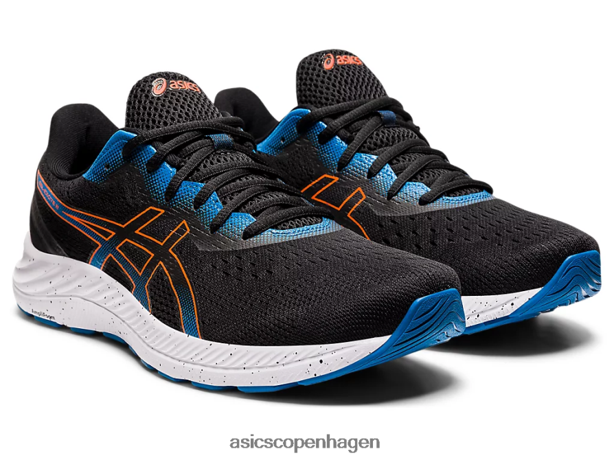 Asics gel-excite 8 sort/morgenfrue orange Z206F61938