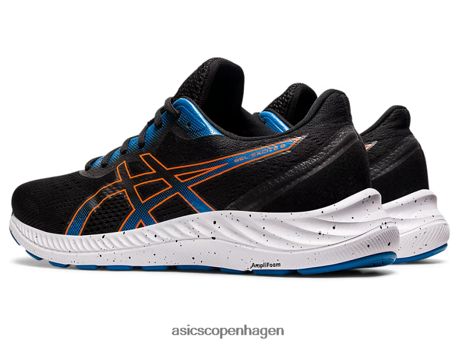 Asics gel-excite 8 sort/morgenfrue orange Z206F61938