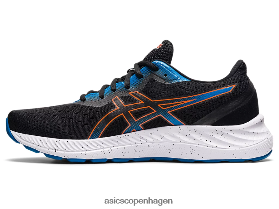 Asics gel-excite 8 sort/morgenfrue orange Z206F61938
