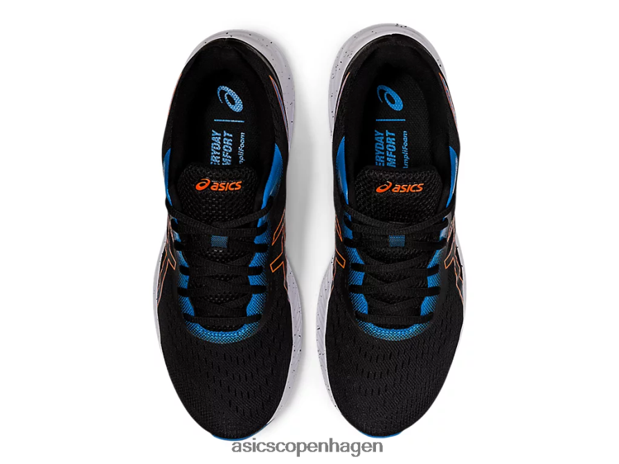 Asics gel-excite 8 sort/morgenfrue orange Z206F61938