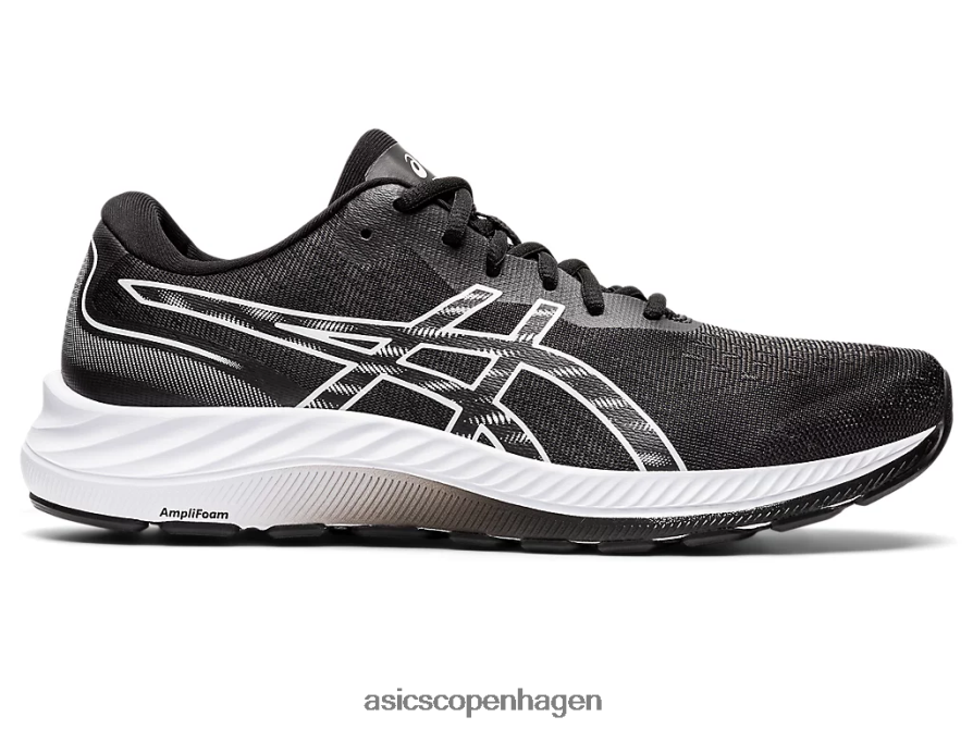 Asics gel-excite 9 ekstra bred sort hvid Z206F61411