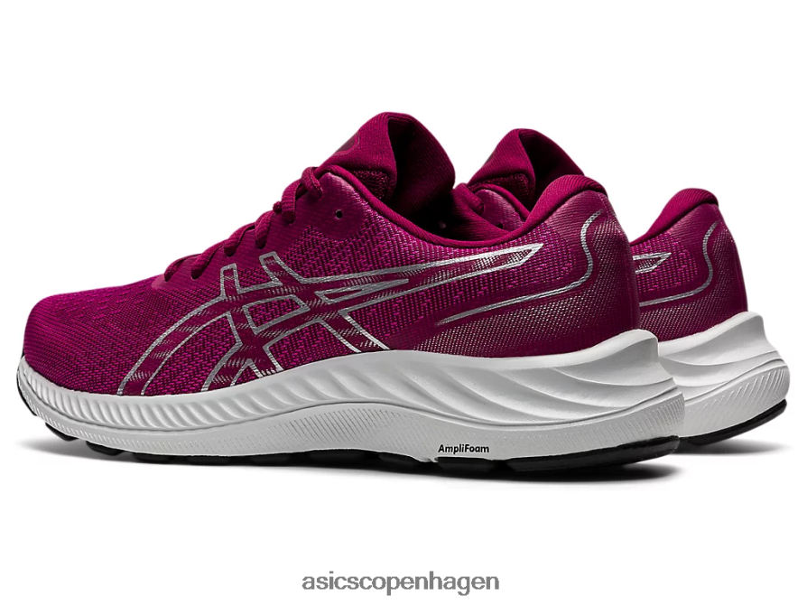 Asics gel-excite 9 fuchsia rød/rent sølv Z206F63257