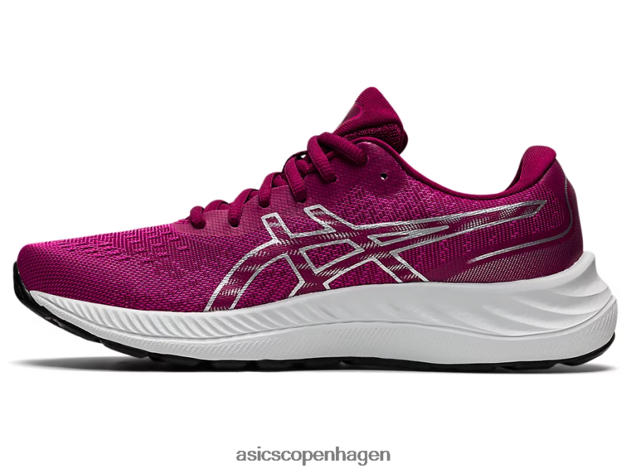 Asics gel-excite 9 fuchsia rød/rent sølv Z206F63257