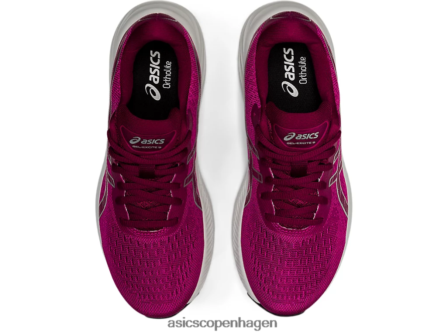 Asics gel-excite 9 fuchsia rød/rent sølv Z206F63257