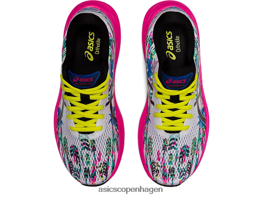 Asics gel-excite 9 hvid sort Z206F63229