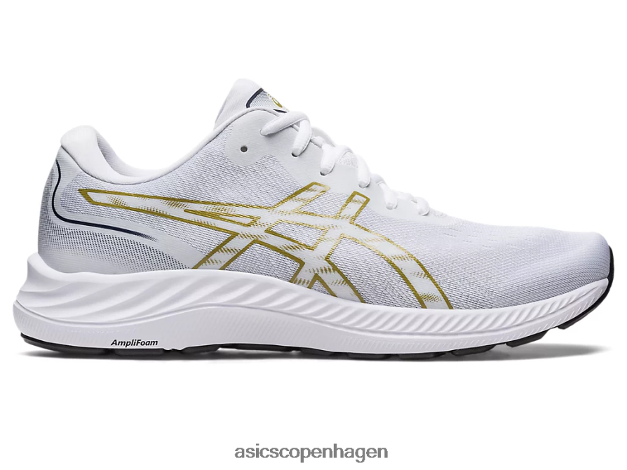 Asics gel-excite 9 hvid/olivenolie Z206F6414