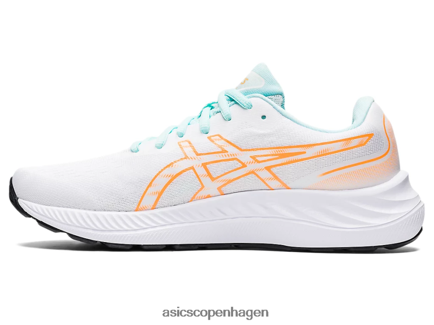 Asics gel-excite 9 hvid/orange pop Z206F63243