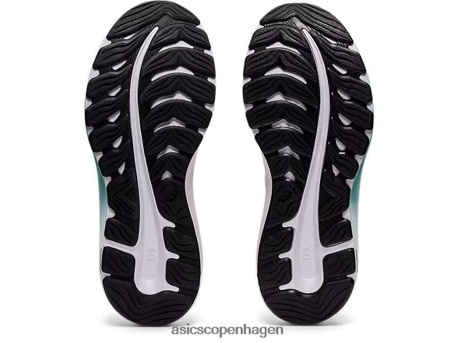 Asics gel-excite 9 hvid/orange pop Z206F63243