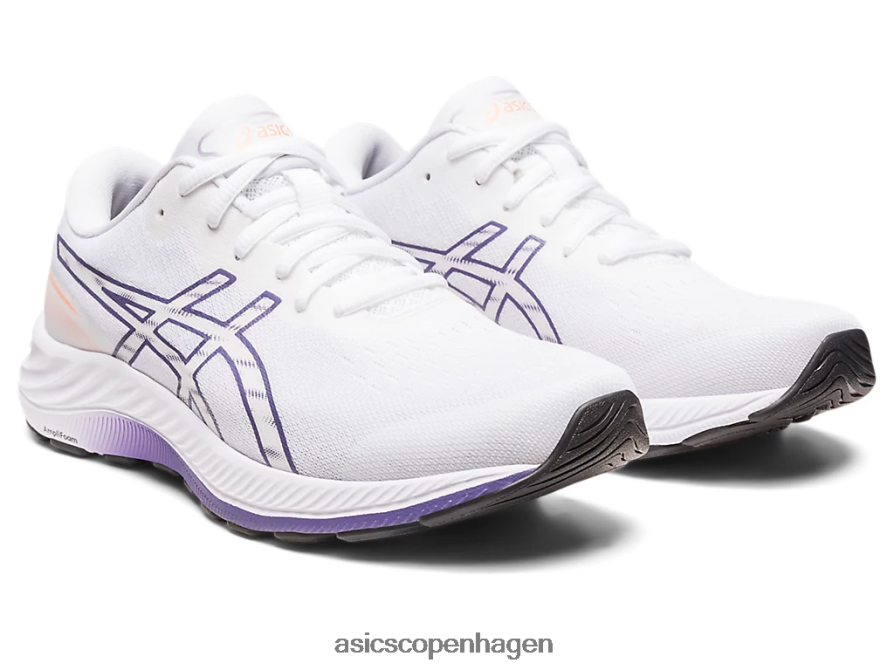 Asics gel-excite 9 hvid/støvet lilla Z206F62392