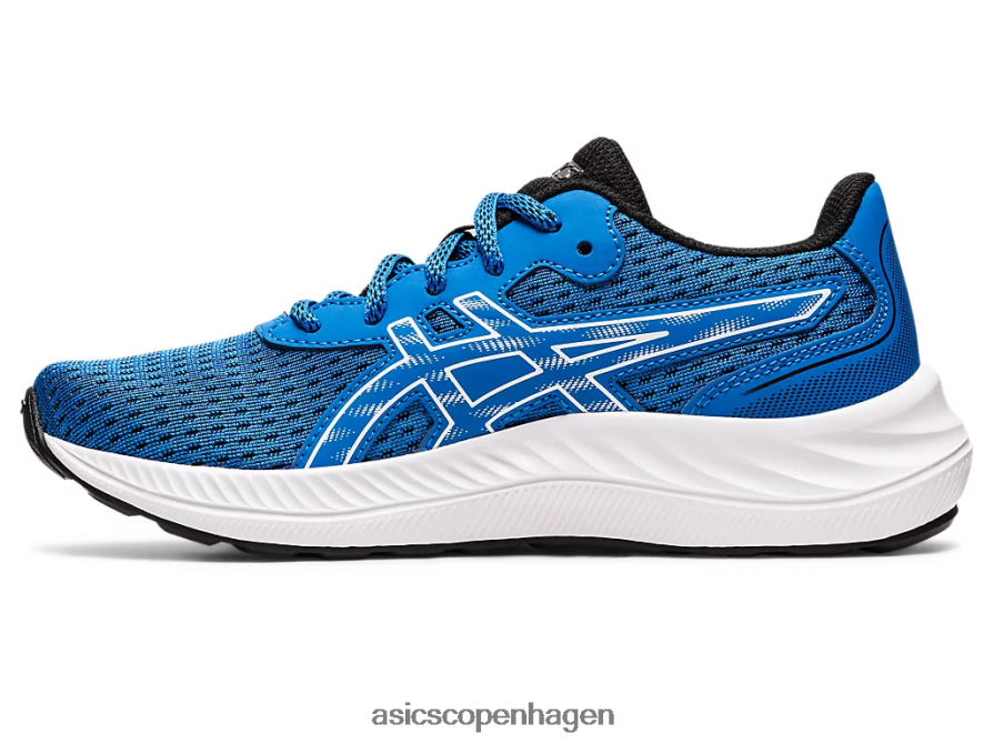 Asics gel-excite 9 klasse skole elektrisk blå/hvid Z206F64368