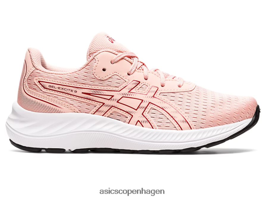 Asics gel-excite 9 klasse skole frostet rose/tranebær Z206F64378