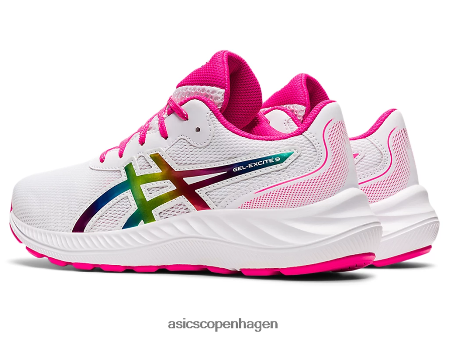 Asics gel-excite 9 klasse skole hvid/pink glo Z206F64462