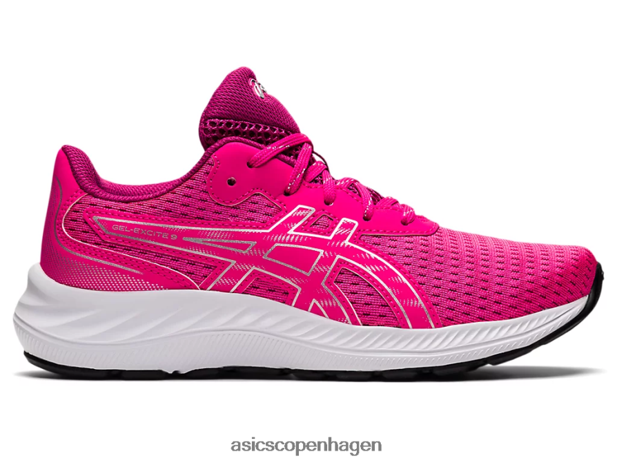 Asics gel-excite 9 klasse skole pink glo/rent sølv Z206F64459