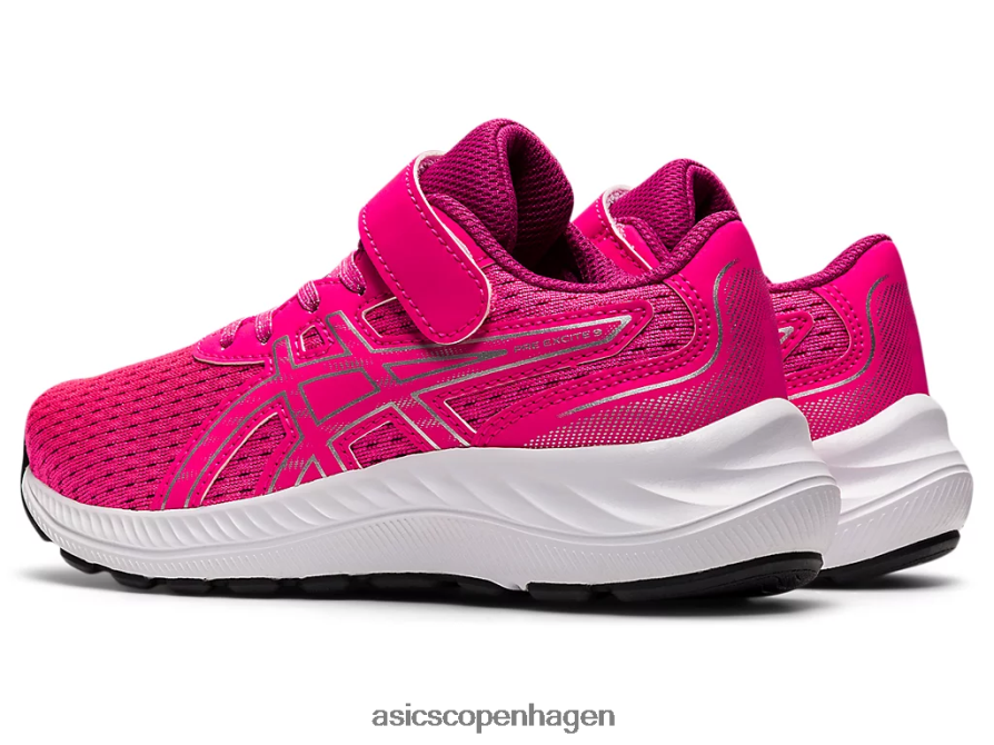 Asics gel-excite 9 klasse skole pink glo/rent sølv Z206F64459