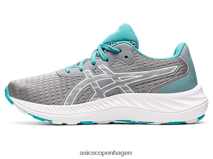 Asics gel-excite 9 klasse skole pladesten/hvid Z206F64385