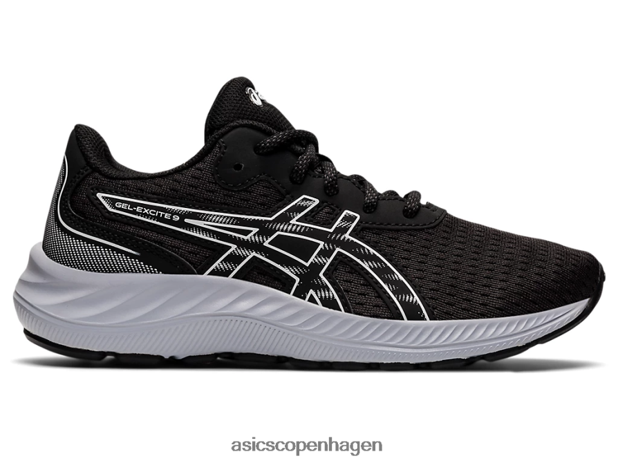 Asics gel-excite 9 klasse skole sort hvid Z206F64466