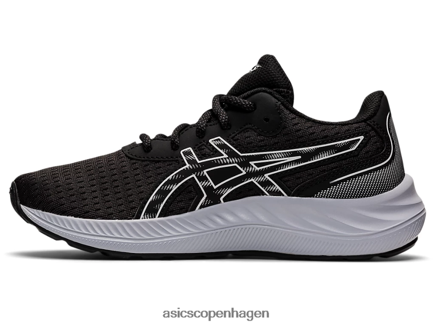 Asics gel-excite 9 klasse skole sort hvid Z206F64466