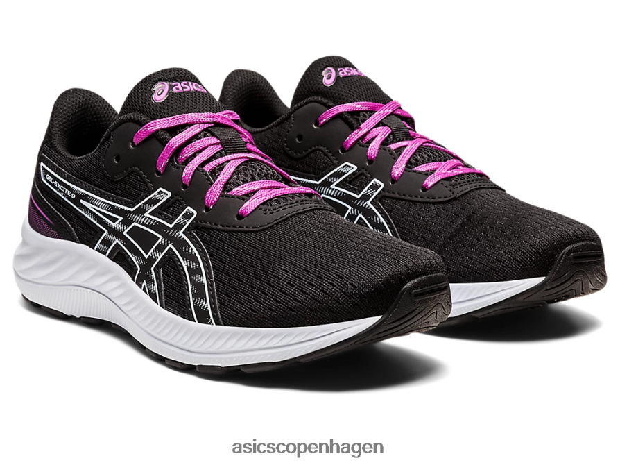 Asics gel-excite 9 klasse skole sort/blød himmel Z206F64380