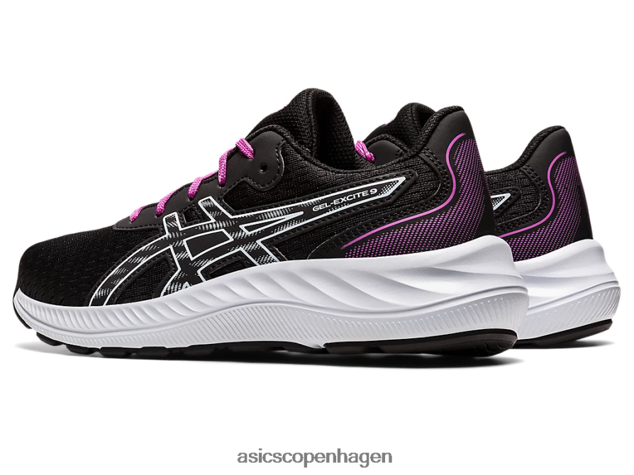 Asics gel-excite 9 klasse skole sort/blød himmel Z206F64380