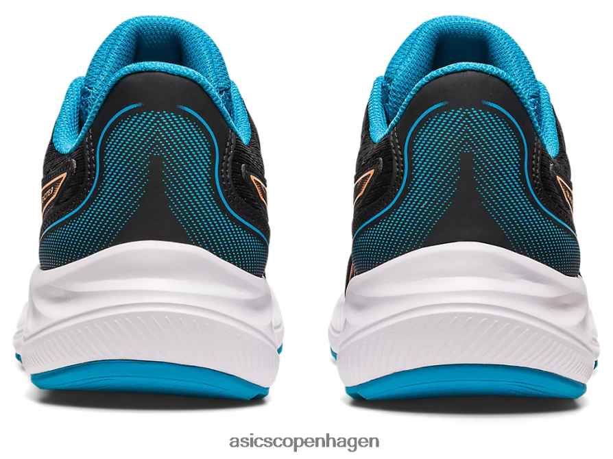 Asics gel-excite 9 klasse skole sort/sol fersken Z206F64307