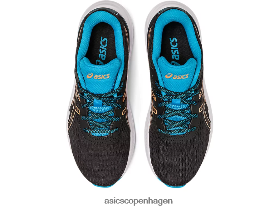 Asics gel-excite 9 klasse skole sort/sol fersken Z206F64307