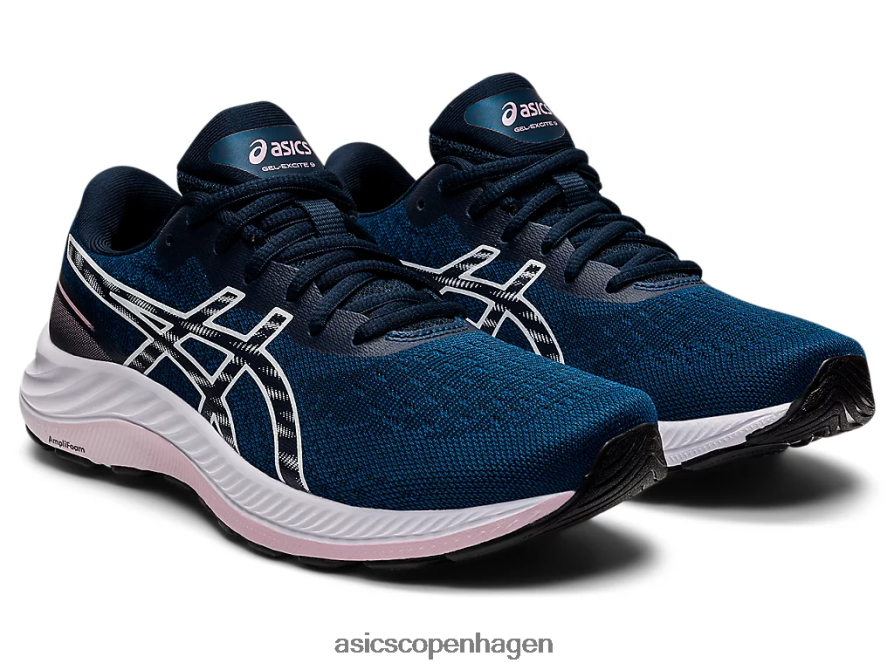 Asics gel-excite 9 mako blå/hvid Z206F63245