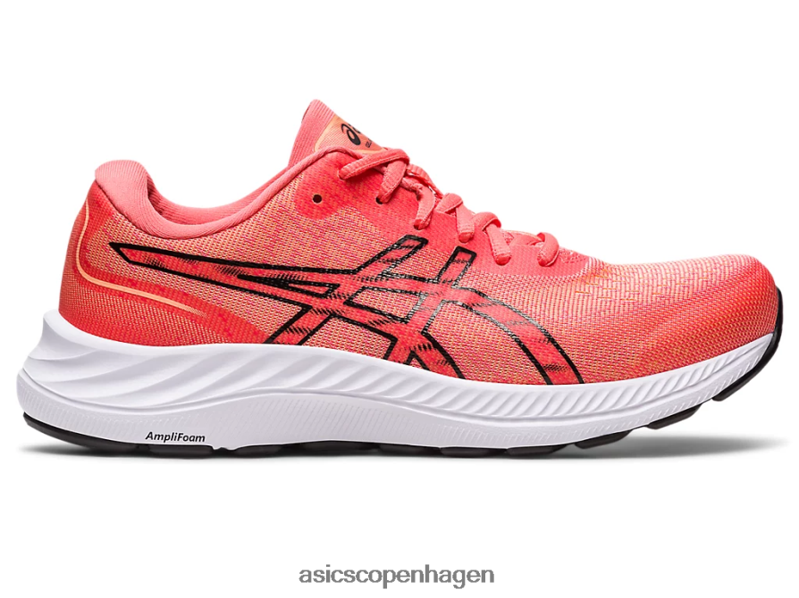 Asics gel-excite 9 papaya/sort Z206F62414