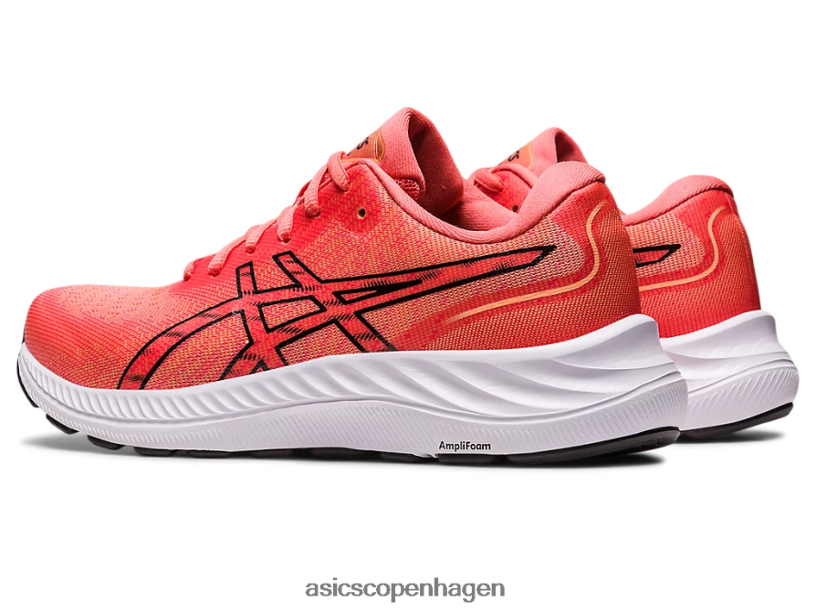 Asics gel-excite 9 papaya/sort Z206F62414