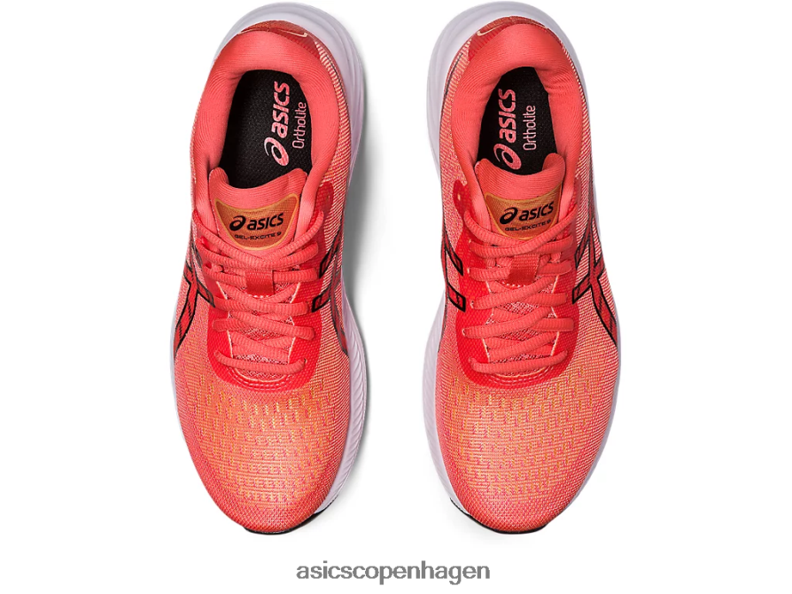Asics gel-excite 9 papaya/sort Z206F62414