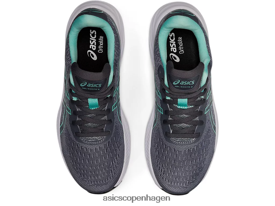 Asics gel-excite 9 pladesten/oasegrøn Z206F63238