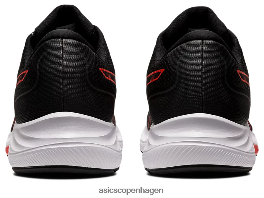 Asics gel-excite 9 sort/cherry tomat Z206F61031