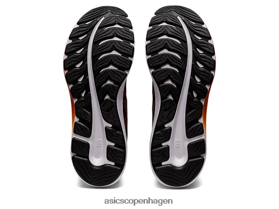 Asics gel-excite 9 sort/cherry tomat Z206F61031