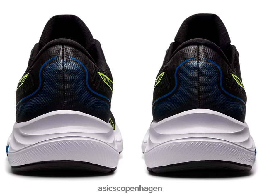 Asics gel-excite 9 sort/farlig grøn Z206F61319