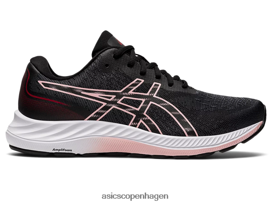 Asics gel-excite 9 sort/frosted rose Z206F62856