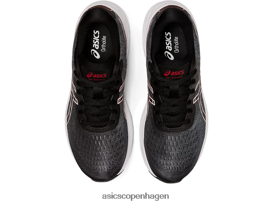 Asics gel-excite 9 sort/frosted rose Z206F62856