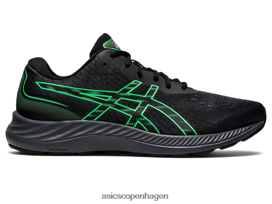 Asics gel-excite 9 sort/nyt blad Z206F6723