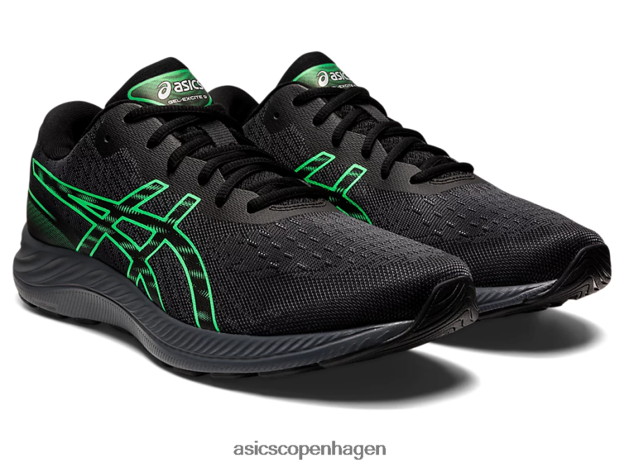 Asics gel-excite 9 sort/nyt blad Z206F6723