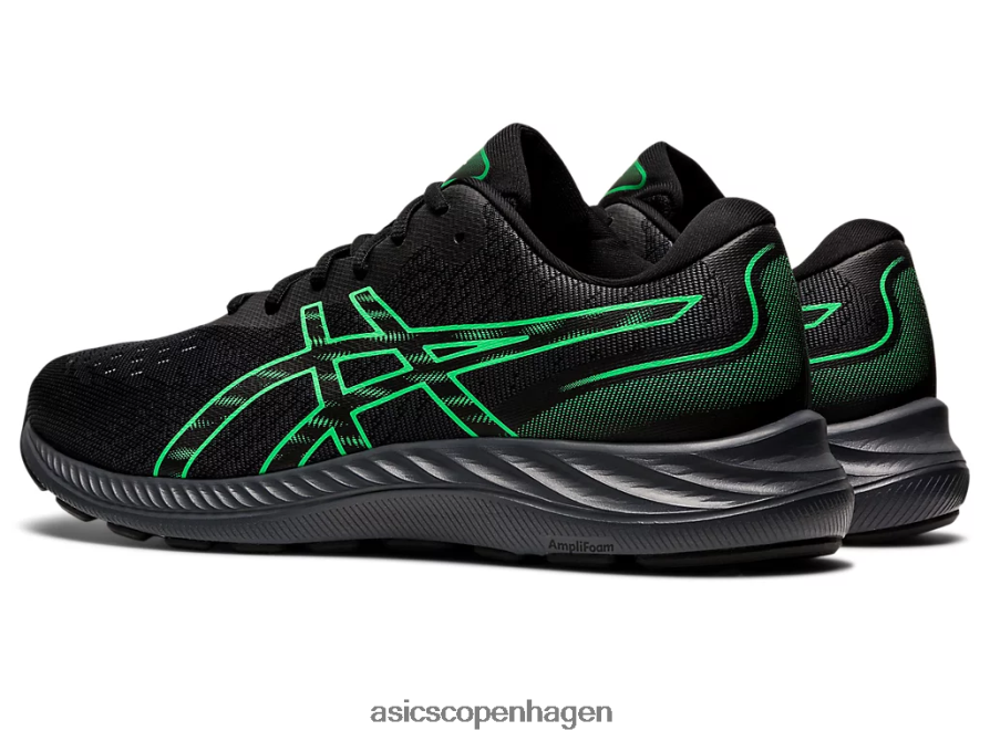 Asics gel-excite 9 sort/nyt blad Z206F6723