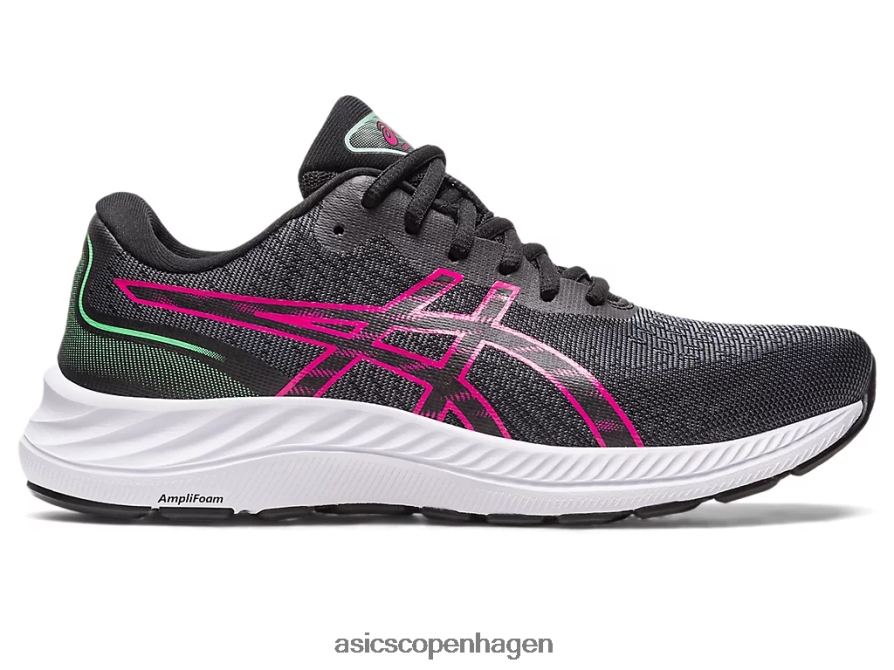 Asics gel-excite 9 sort/pink rave Z206F62278
