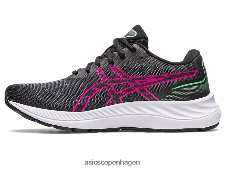 Asics gel-excite 9 sort/pink rave Z206F62278