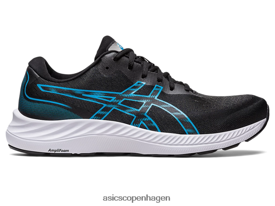 Asics gel-excite 9 sort/øblå Z206F6428