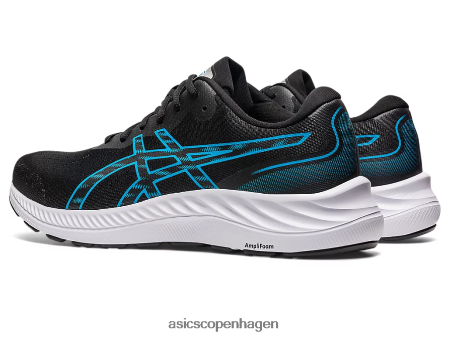 Asics gel-excite 9 sort/øblå Z206F6428
