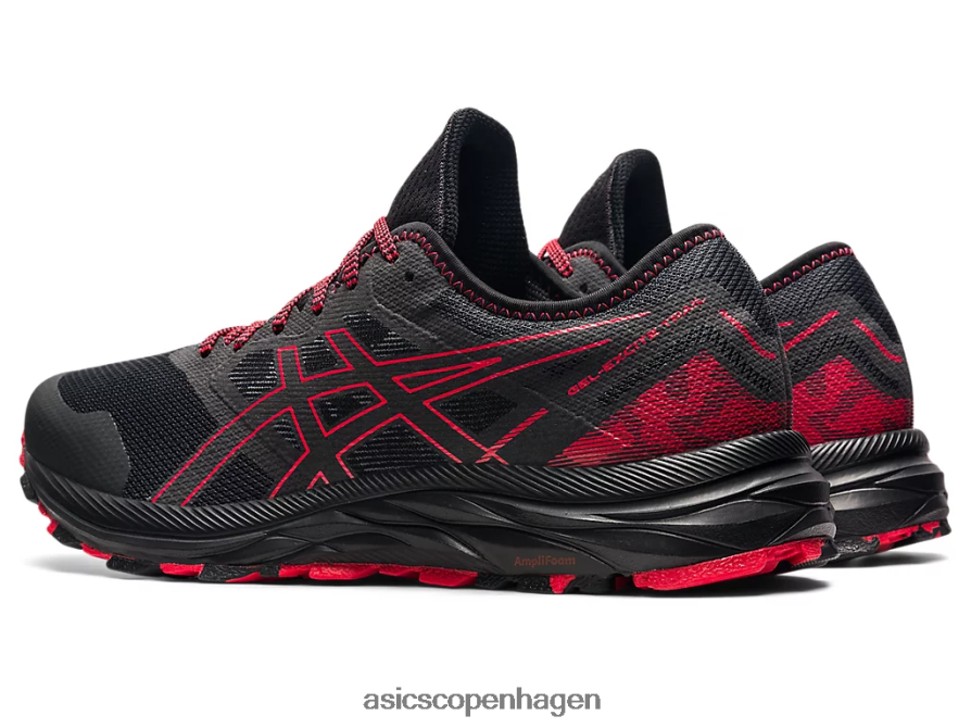 Asics gel-excite spor grafitgrå/elektrisk rød Z206F61734