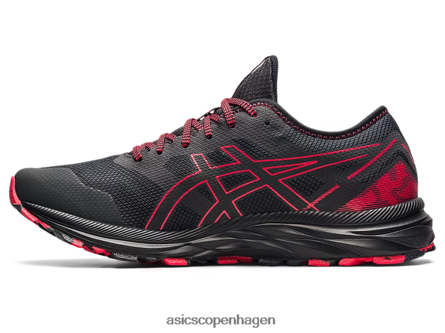 Asics gel-excite spor grafitgrå/elektrisk rød Z206F61734