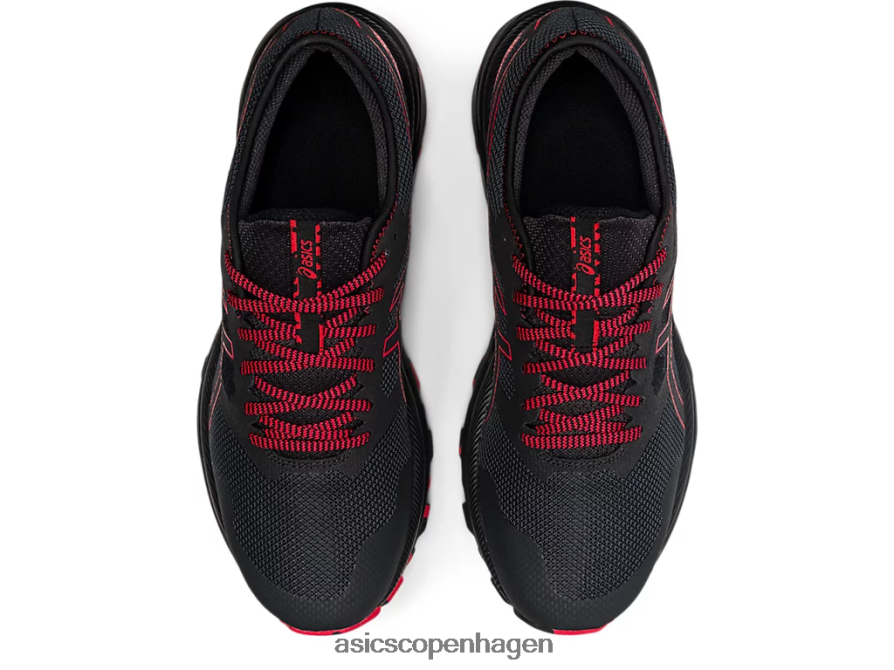 Asics gel-excite spor grafitgrå/elektrisk rød Z206F61734