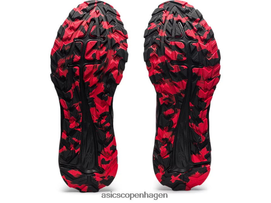 Asics gel-excite spor grafitgrå/elektrisk rød Z206F61734