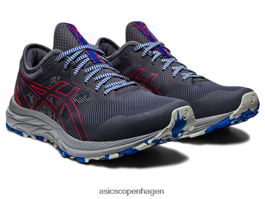 Asics gel-excite spor holder grå/elektrisk rød Z206F6357