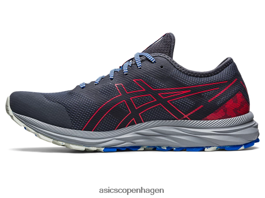 Asics gel-excite spor holder grå/elektrisk rød Z206F6357